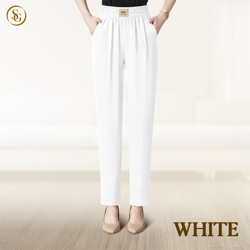 Pantalon Pure&Clo pour femme, ultra doux et fluide, facile à enfiler