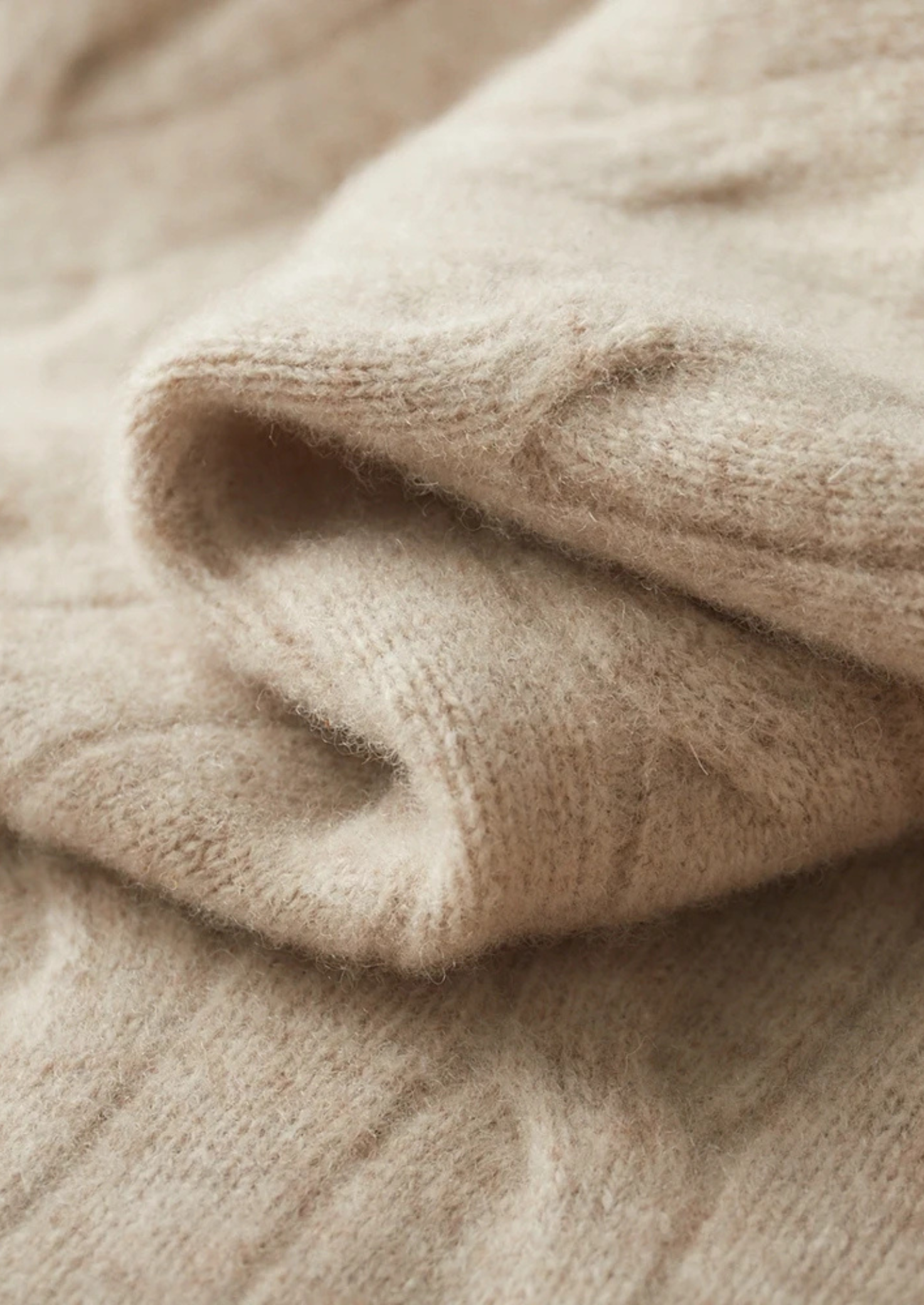 NOBA WOOL CABLE HALF ZIP