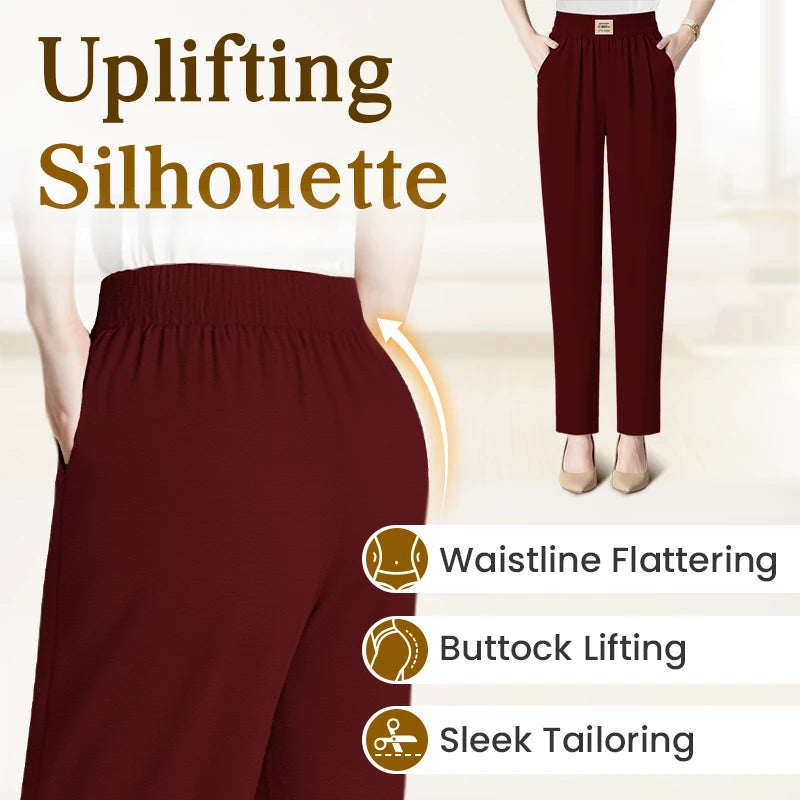 Pantalon Pure&Clo pour femme, ultra doux et fluide, facile à enfiler