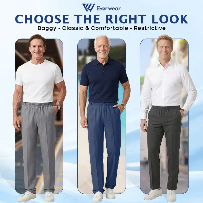 Pure&Clo - Pantalon ultra-doux à taille haute élastique et confortable