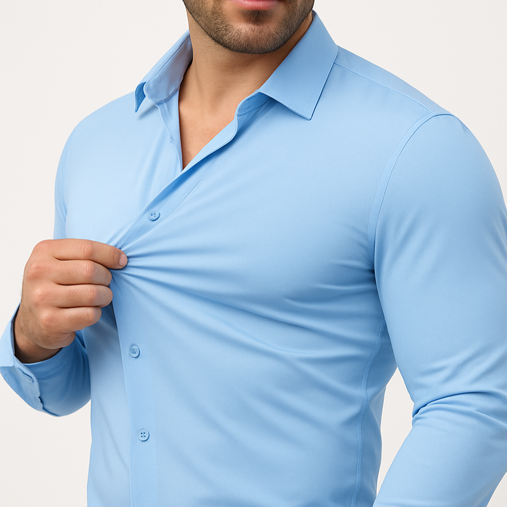 Camisa de Vestir Elástica