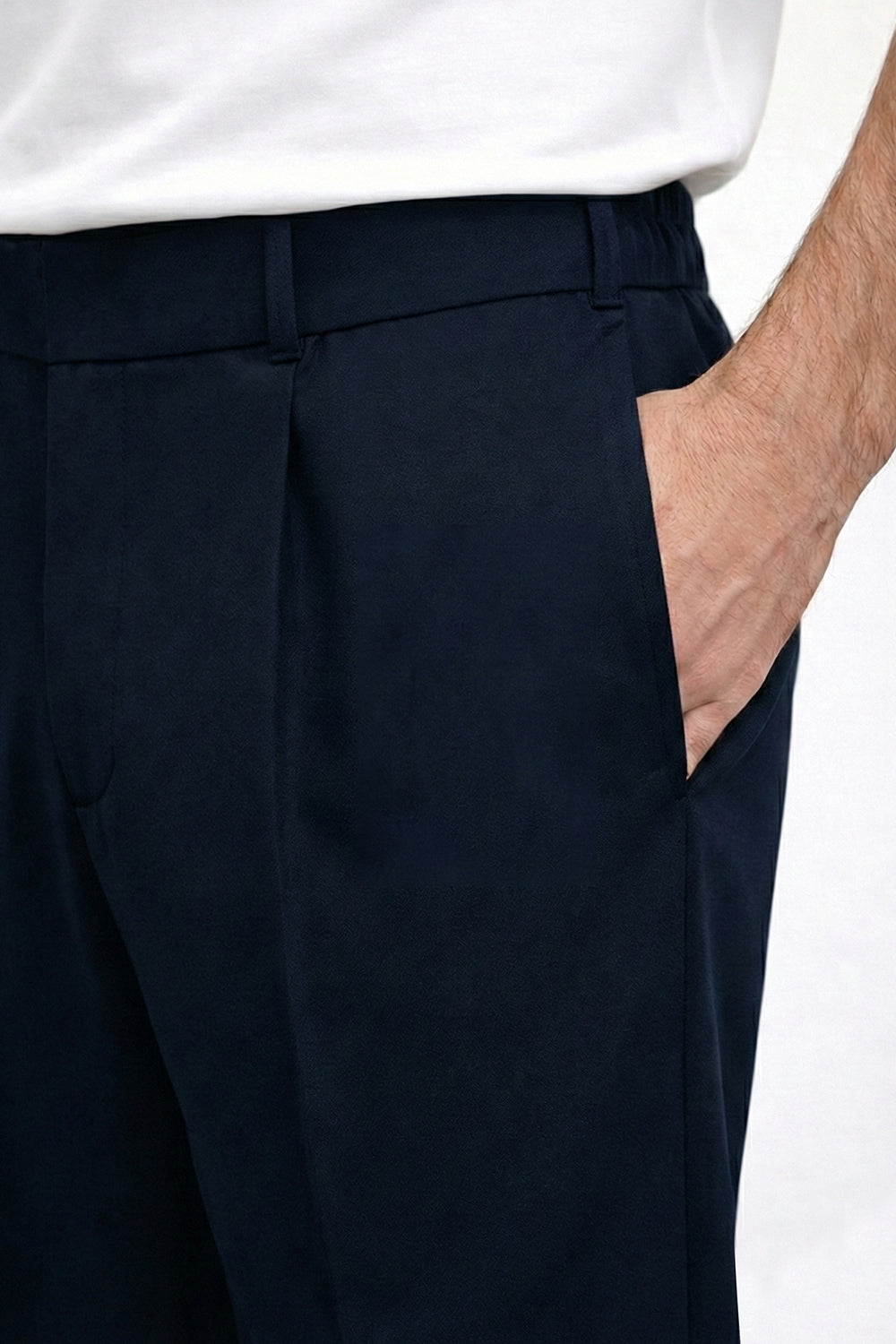 IVAR® Navy Korean pants