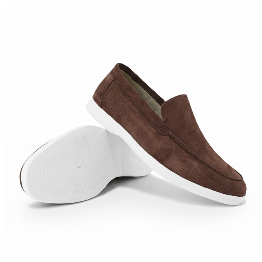 NOBA Suede Loafers