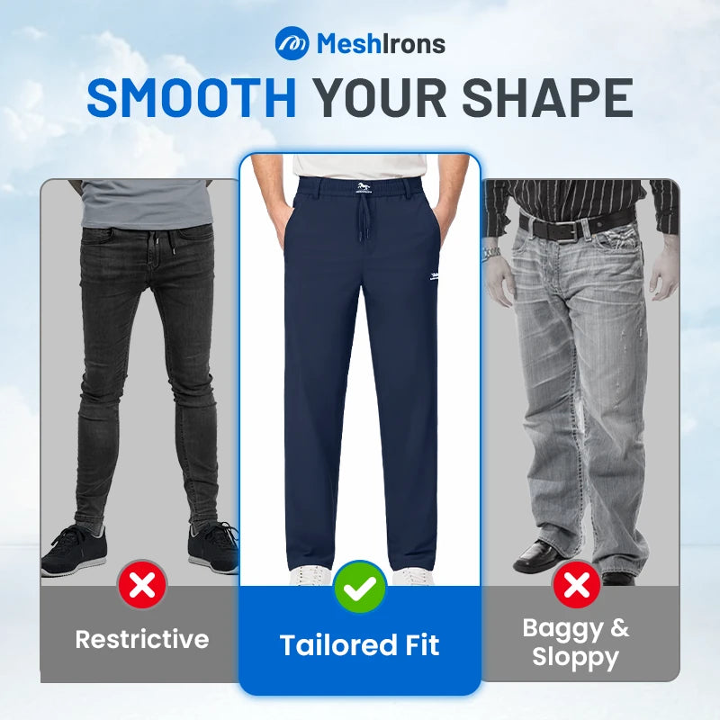 Pantalon Pure TimelessFlex – Coupe droite classique extensible dans les 4 sens