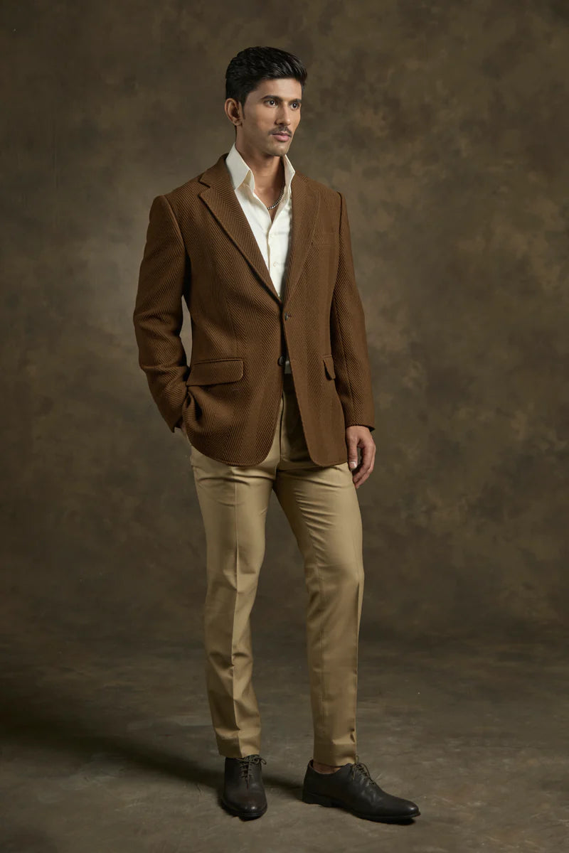 PURE | Le blazer texturé Windsor
