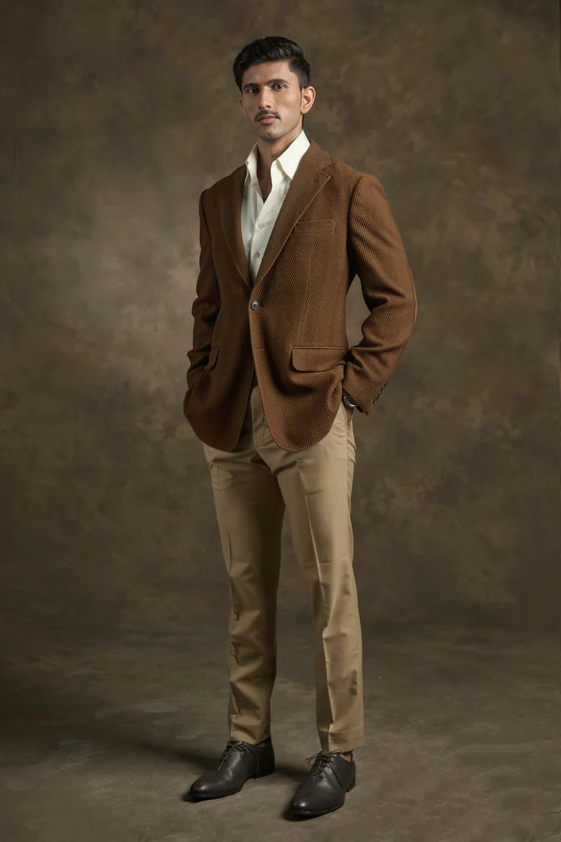 PURE | Le blazer texturé Windsor
