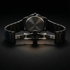 Magneto Metal Natural Number Black Watch Classic