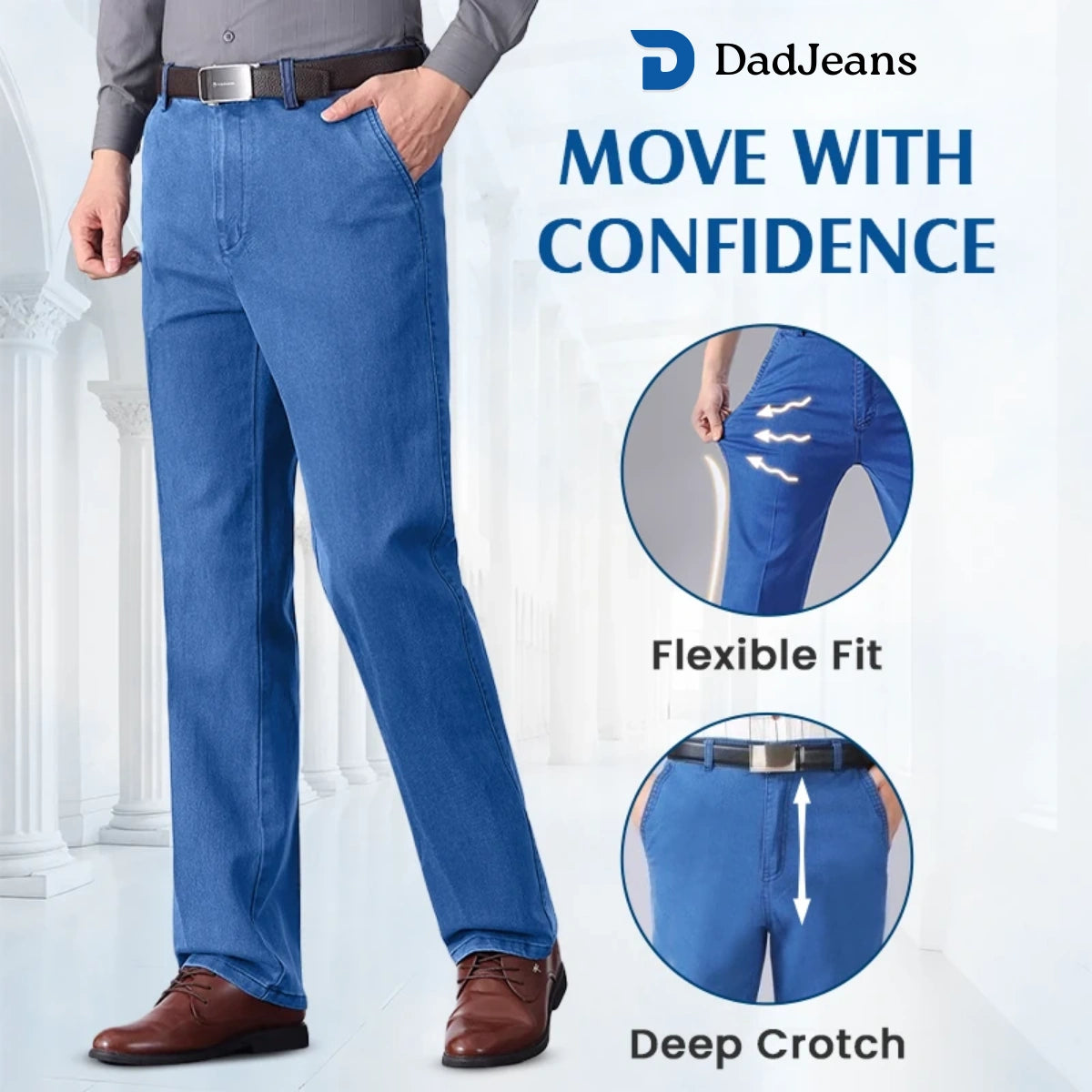 PURE | FlexJeans – Classic Straight Fit Stretch Denim