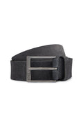 Ceinture Boss Black Elloy en cuir bleu foncé