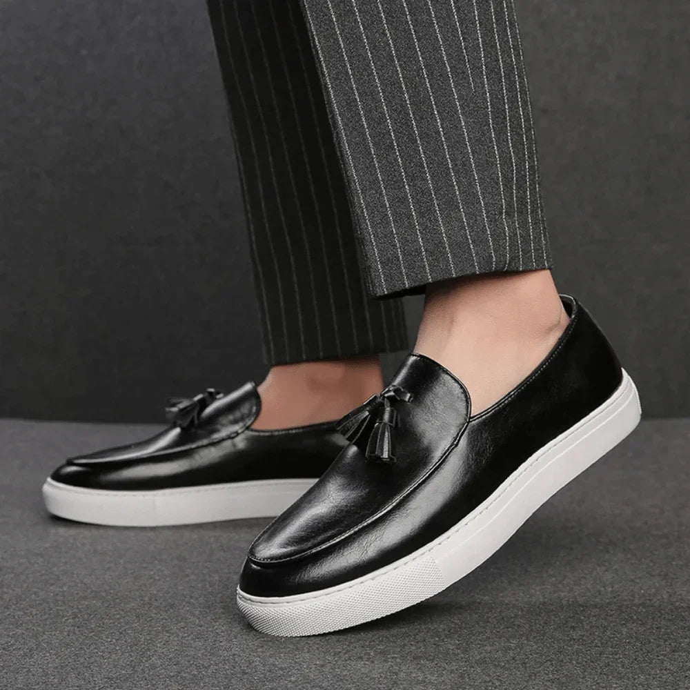 Men's Leather Moccasin Toulouse - Pure - PURECLO
