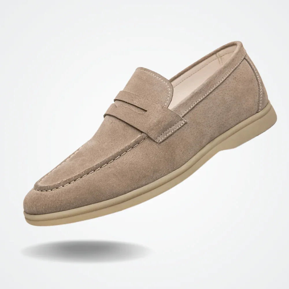 Leather Moccasin Loafer for Men Liverpool - Pure