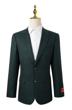 PURE | Costume Hopweave coupe slim – Vert foncé