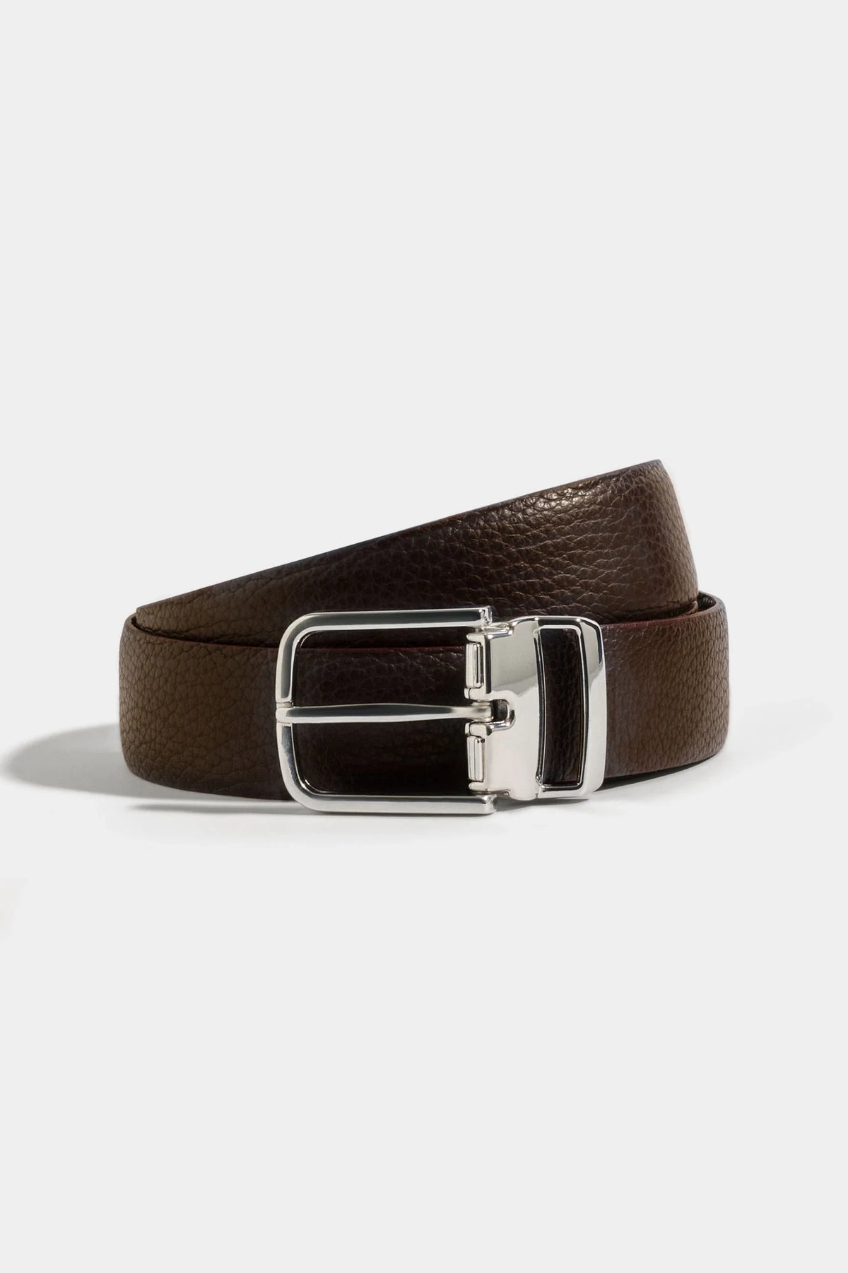 PureClo™ | Blue & Brown Reversible Leather Belt