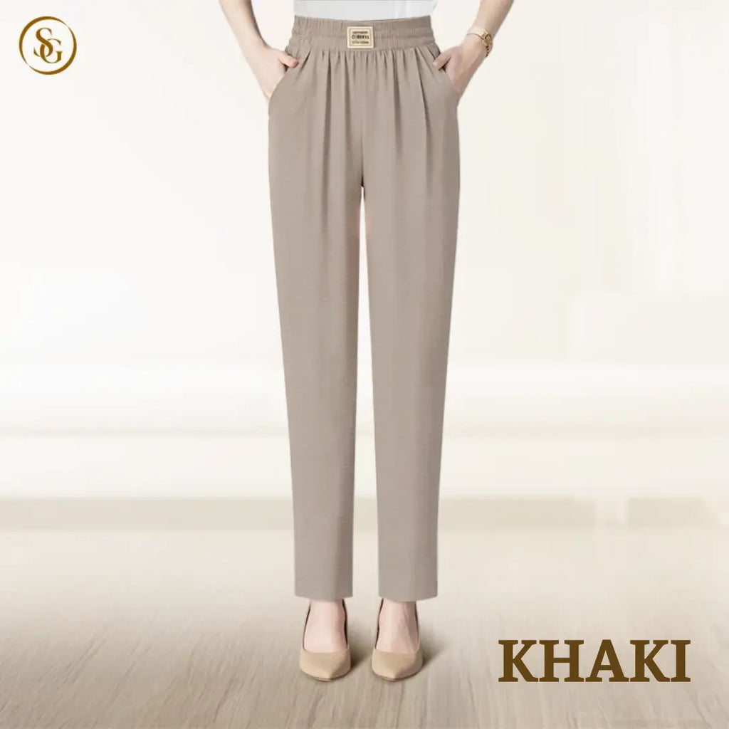 Pantalon Pure&amp;Clo pour femme, ultra doux et fluide, facile à enfiler