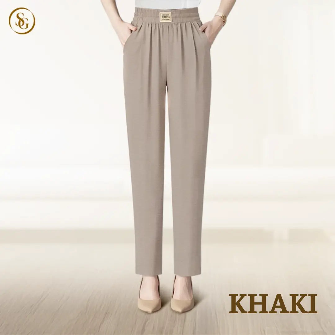 Pantalon Pure&amp;Clo pour femme, ultra doux et fluide, facile à enfiler