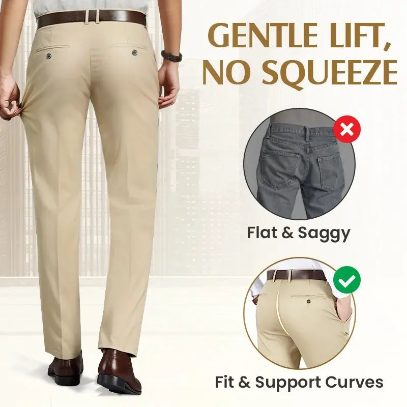 Pantalon Pure TimelessFlex – Coupe droite classique extensible dans les 4 sens 