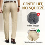 Pantalon Pure TimelessFlex – Coupe droite classique extensible dans les 4 sens 