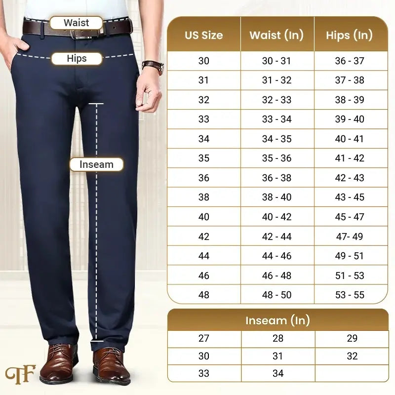 Pantalon Pure TimelessFlex – Coupe droite classique extensible dans les 4 sens 