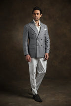 PURE | Blazer croisé classique Argento 
