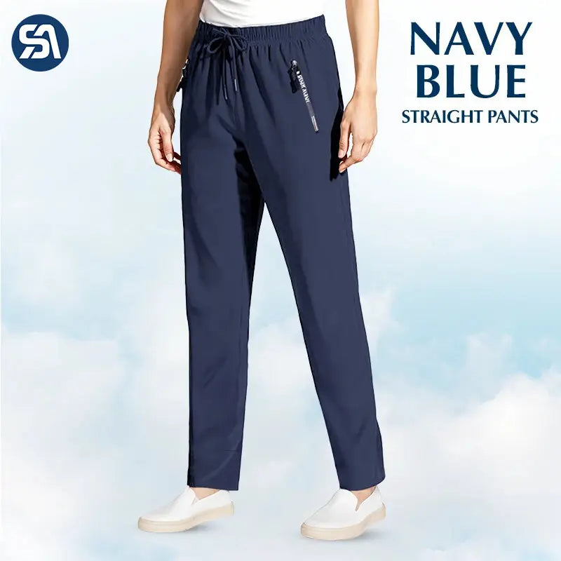 Pure&amp;Clo - Pantalon ultra-doux à taille haute élastique et confortable 