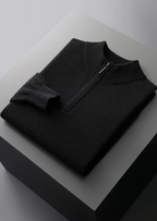 NOBA WOOL HALF ZIP SWEATER