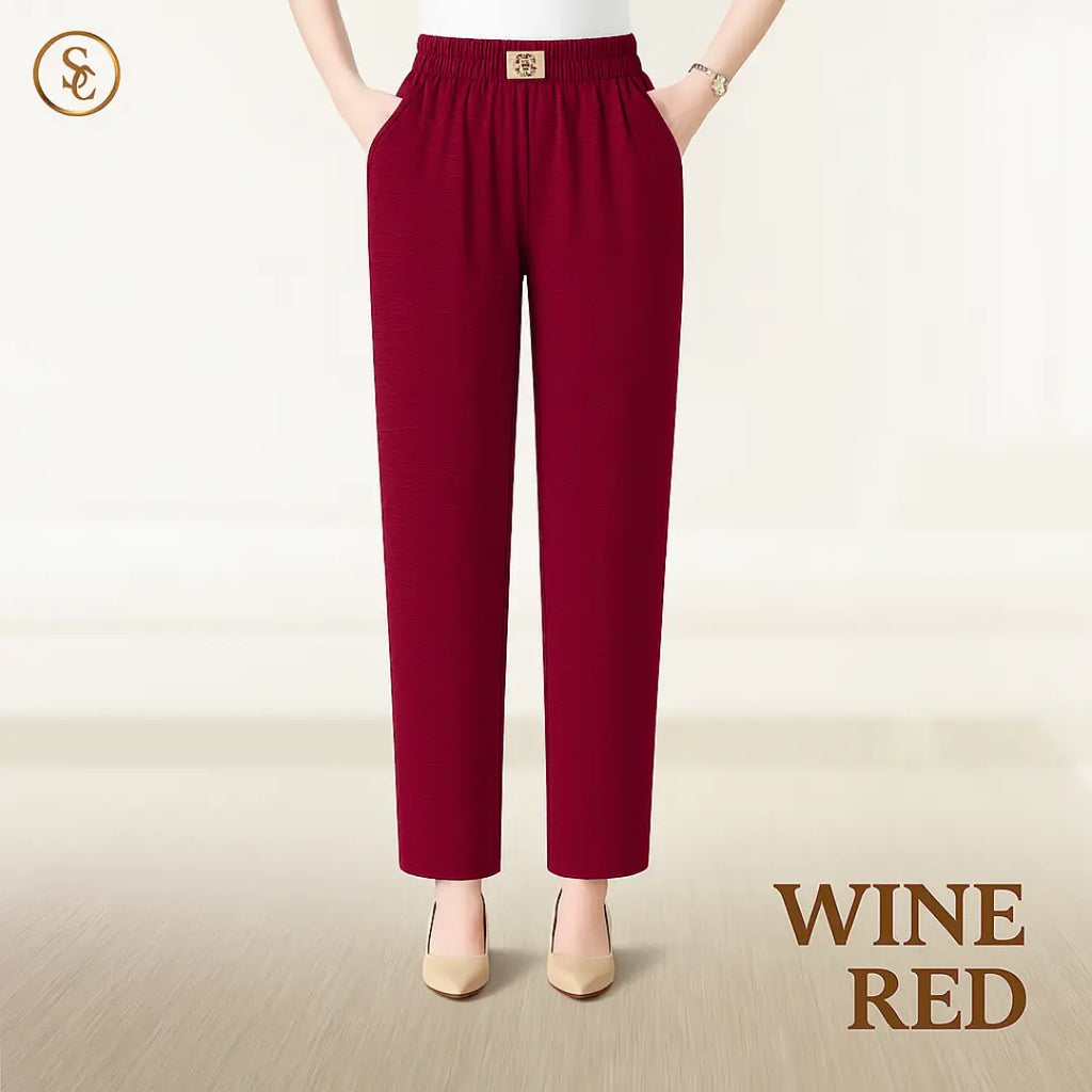 Pantalon Pure&amp;Clo pour femme, ultra doux et fluide, facile à enfiler
