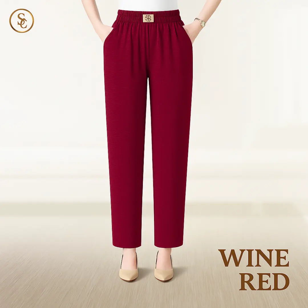 Pantalon Pure&amp;Clo pour femme, ultra doux et fluide, facile à enfiler