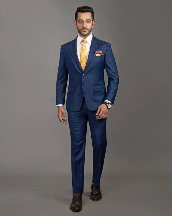 PURE | Costume bleu royal