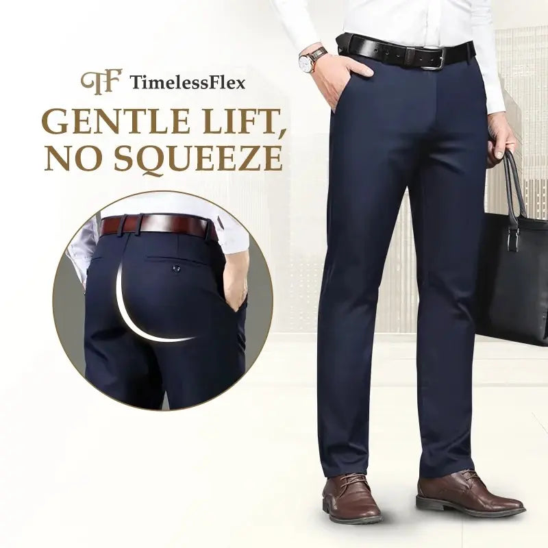 Pantalon Pure TimelessFlex – Coupe droite classique extensible dans les 4 sens 