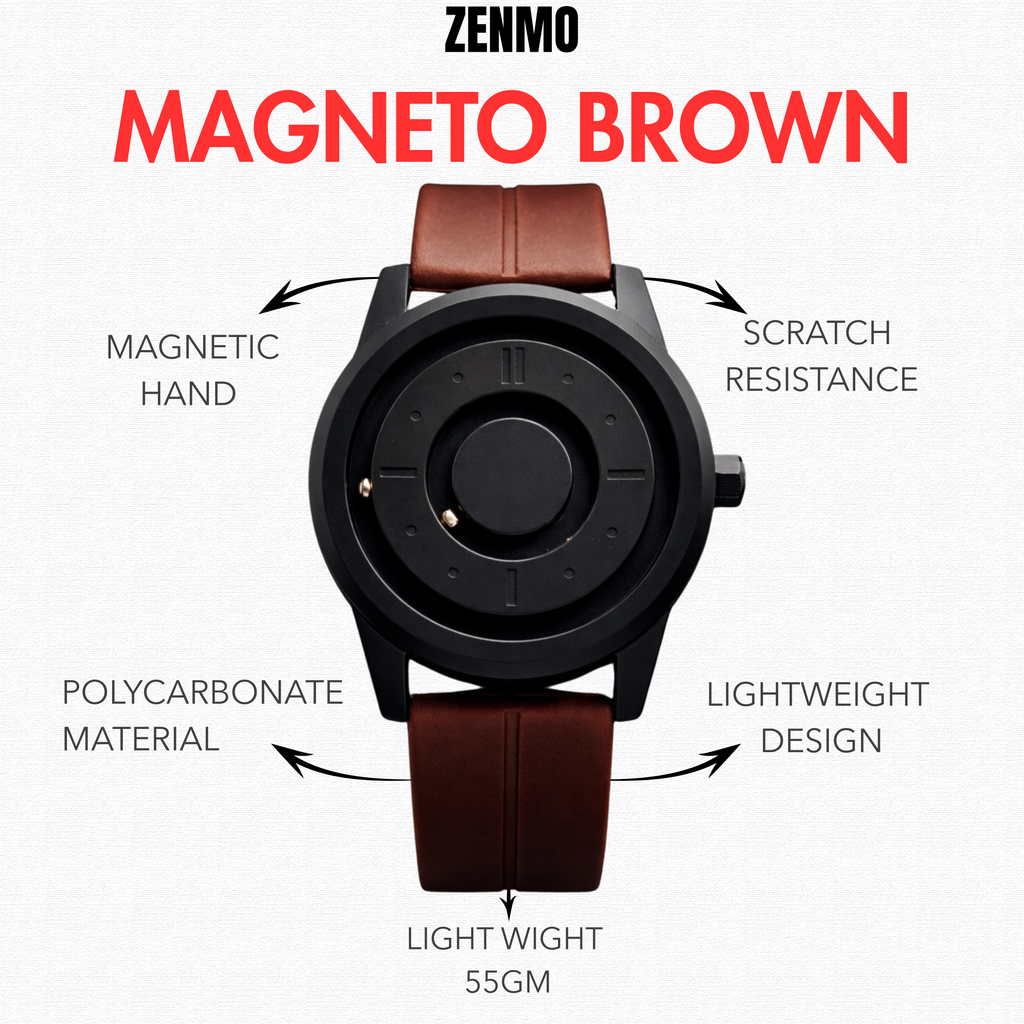 Magneto Brown Watch