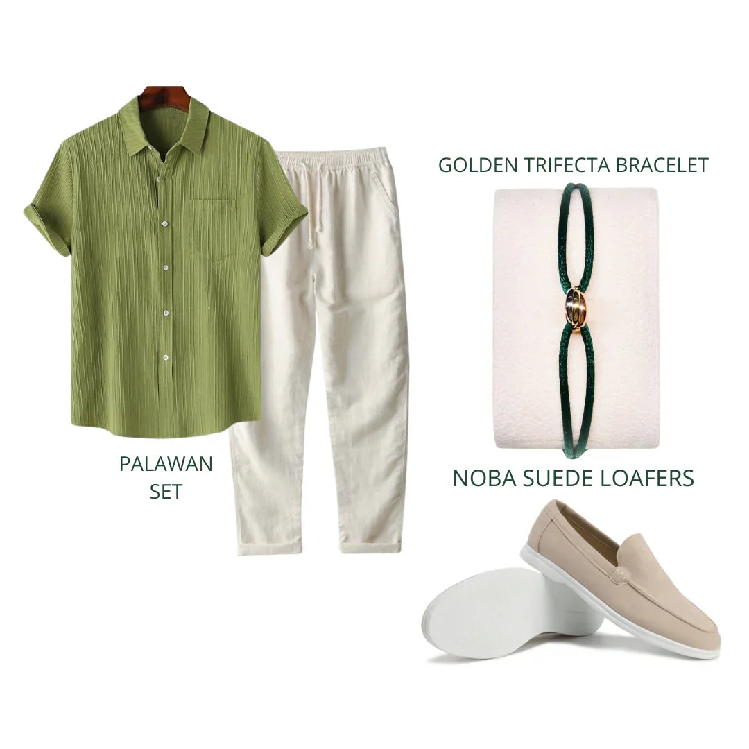 PURE 4 piece set- Olive