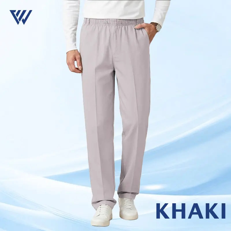 Pure&amp;Clo - Pantalon ultra-doux à taille haute élastique et confortable 