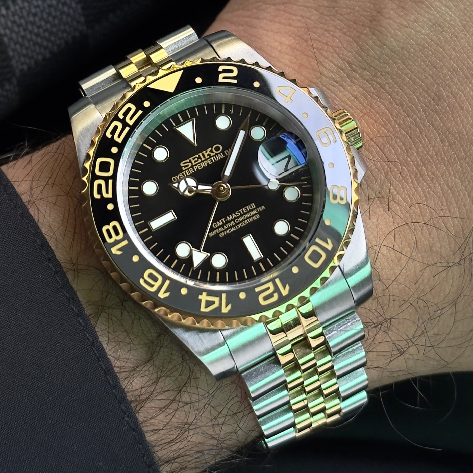 MONTRE MOD GMTEIKO | NOIR OR