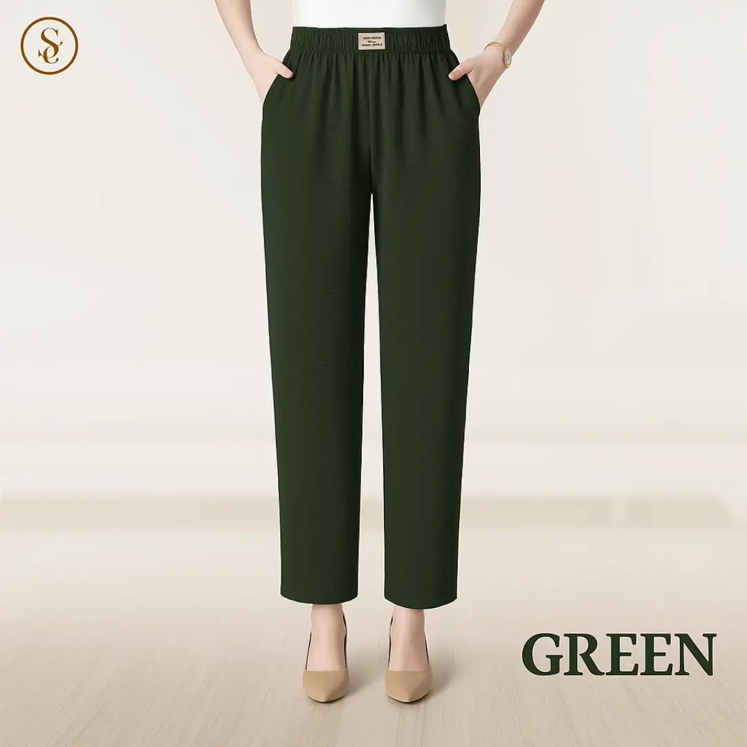 Pantalon Pure&amp;Clo pour femme, ultra doux et fluide, facile à enfiler