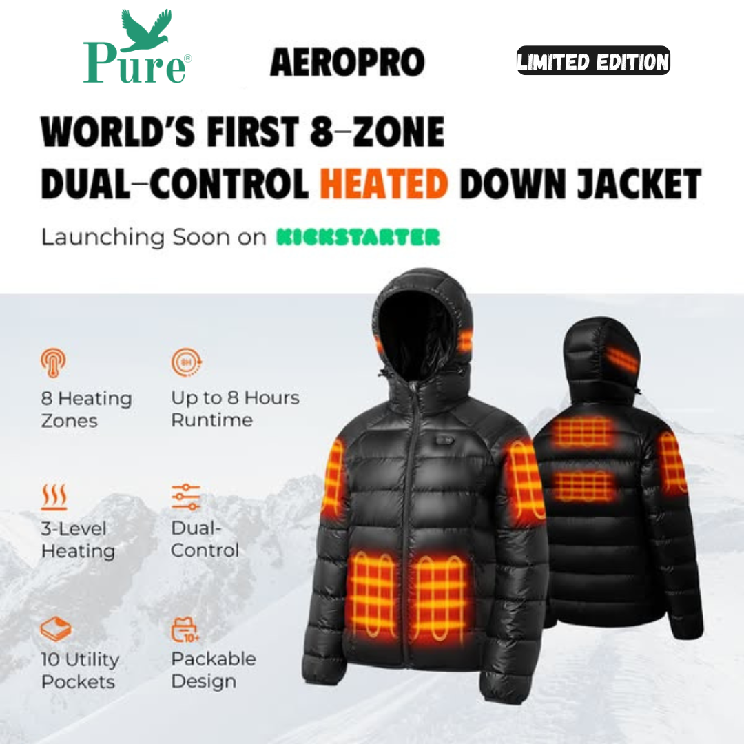 PureClo™ | Doudoune chauffante PowerWarm – Restez au chaud partout 