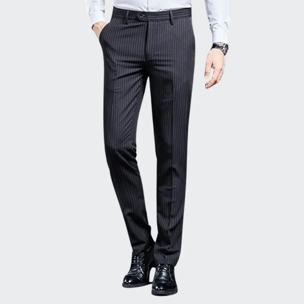 Premium Men's Suit Trousers Striped - Pure