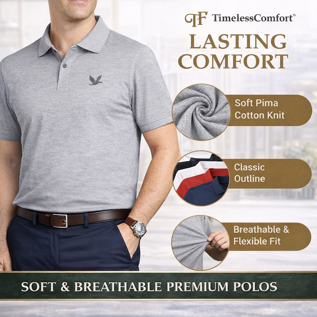 [ACHETEZ-EN 3, RECEVEZ-EN 5] Kit polo essentiel R&amp;L | Style PureClo intemporel 