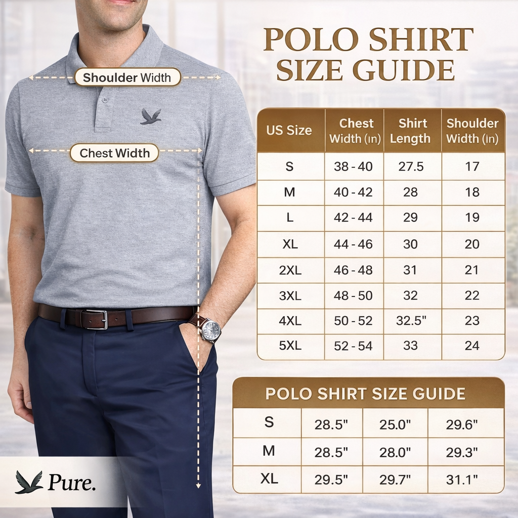 [ACHETEZ-EN 3, RECEVEZ-EN 5] Kit polo essentiel R&amp;L | Style PureClo intemporel 