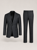 PURE Tailored Dark Grey Checked Suit PURECLO