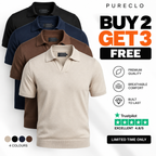 [BUY 2 GET 3] Essential Polo Tricot Pure 3-Pack | Silky-Soft Pima Cotton Blazee