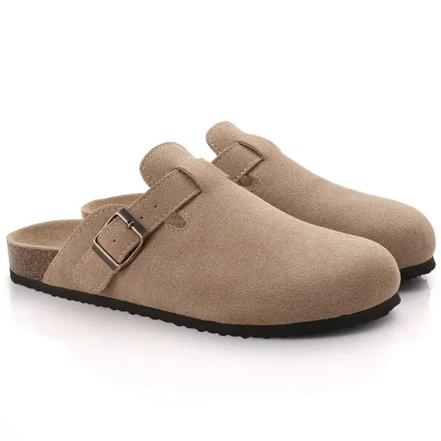 PURE Suede Clogs