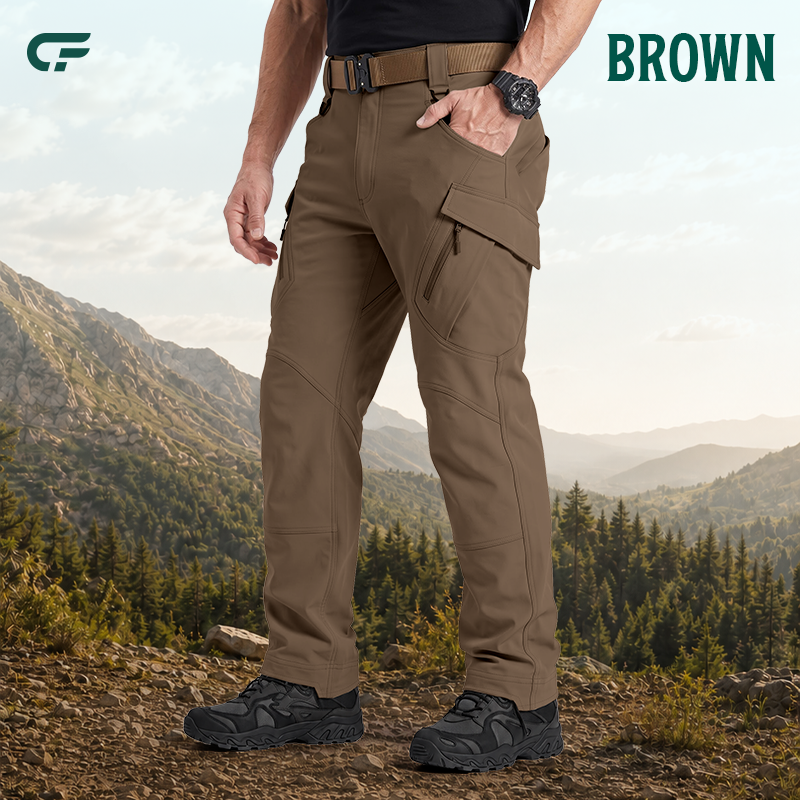 FlexCamo - Men's 9-Pocket Straight Fit Tactical Waterproof Pants