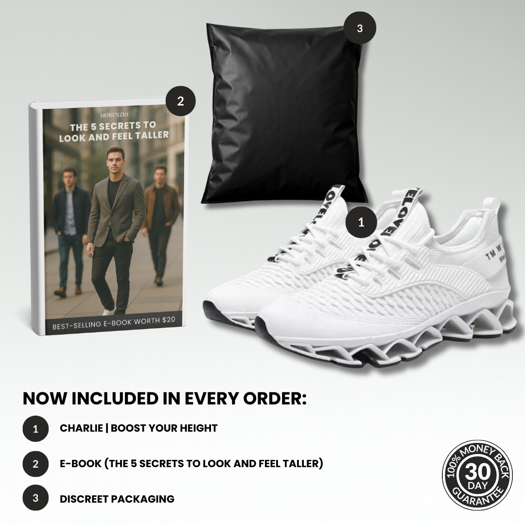 Charlie | Gagnez en taille (+3,1")