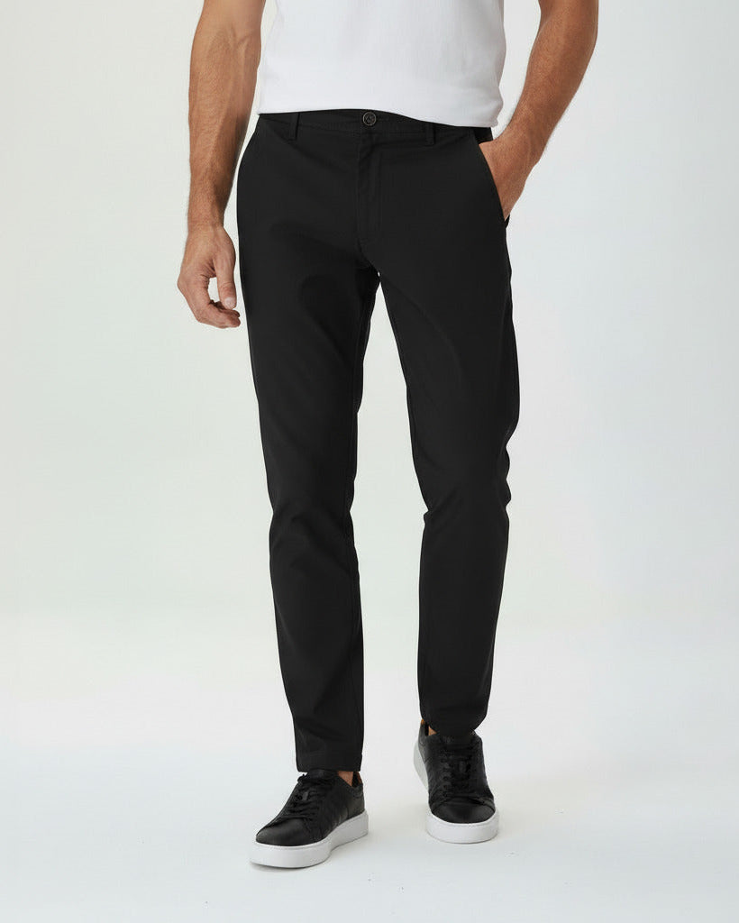 Kit 2 Calças de Sarja com Corte Chino - Santorini