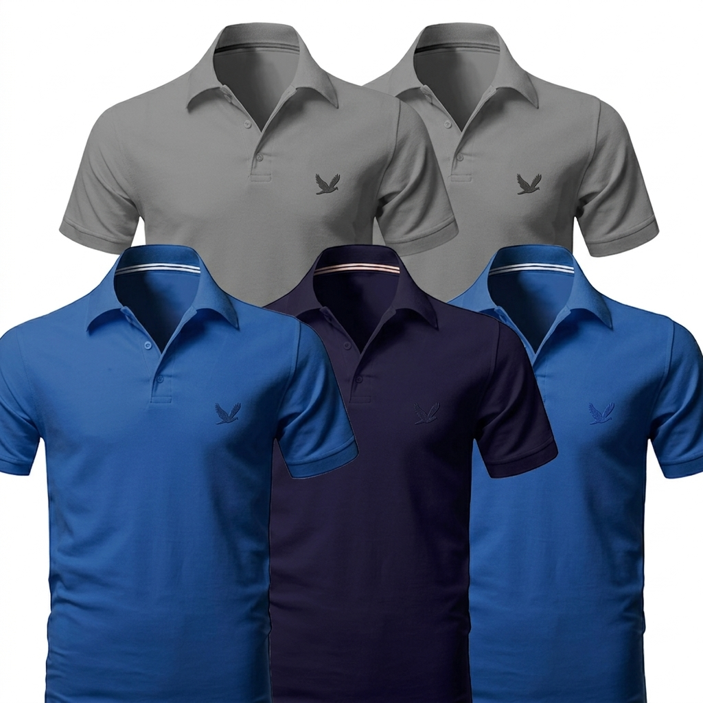 [ACHETEZ-EN 3, RECEVEZ-EN 5] Kit polo essentiel R&amp;L | Style PureClo intemporel 