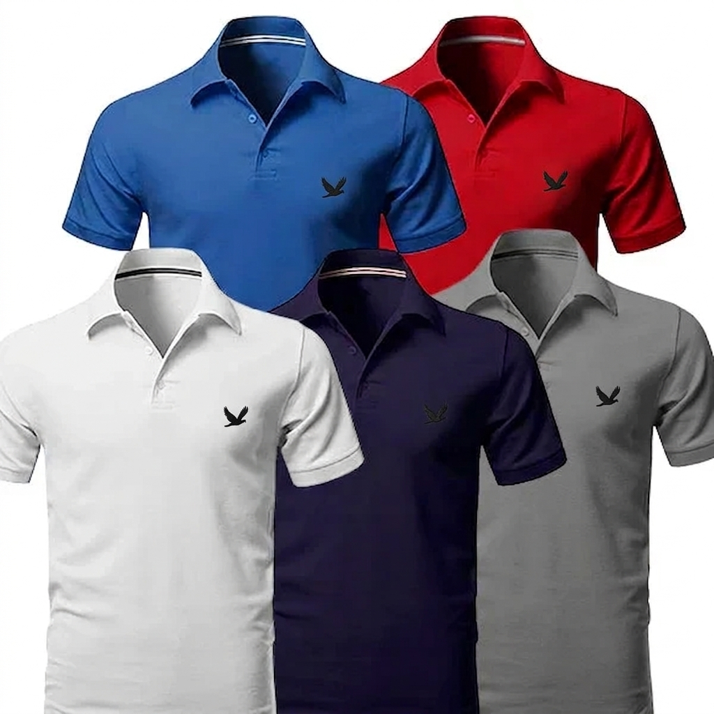 [ACHETEZ-EN 3, RECEVEZ-EN 5] Kit polo essentiel R&amp;L | Style PureClo intemporel 