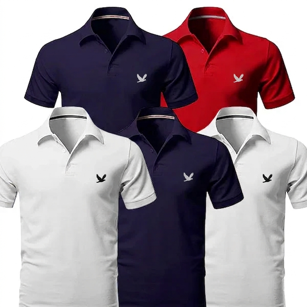 [ACHETEZ-EN 3, RECEVEZ-EN 5] Kit polo essentiel R&amp;L | Style PureClo intemporel 