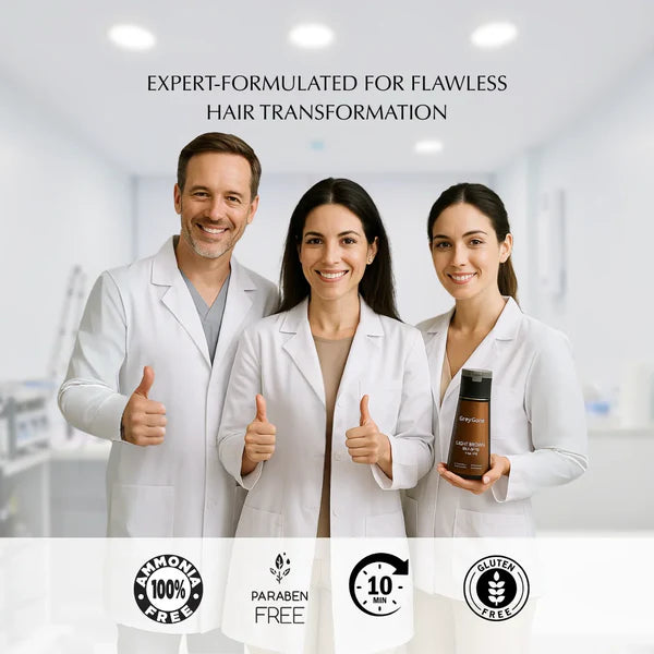 Shampoing colorant instantané GreyGone™ [50 % de réduction + livraison gratuite] 