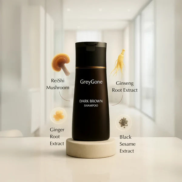 Shampoing colorant instantané GreyGone™ [50 % de réduction + livraison gratuite] 