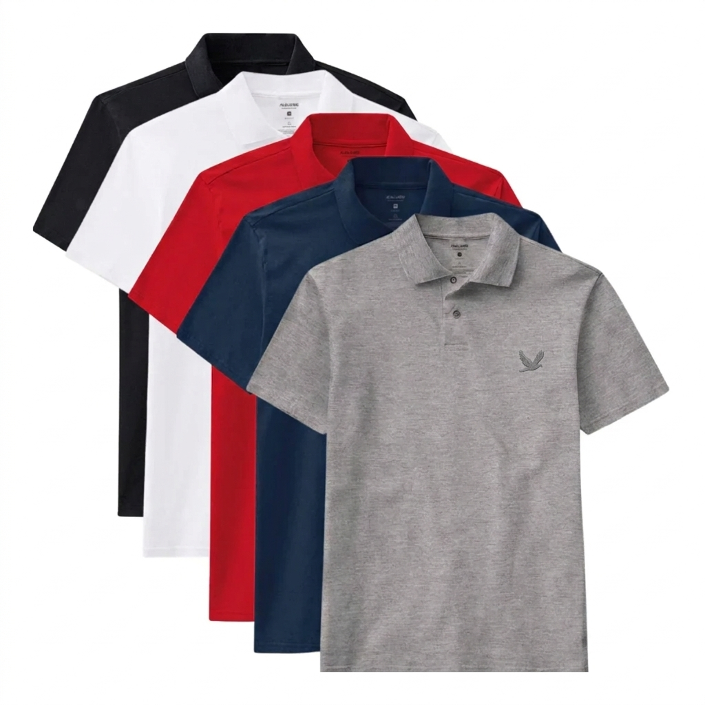 [ACHETEZ-EN 3, RECEVEZ-EN 5] Kit polo essentiel R&amp;L | Style PureClo intemporel 
